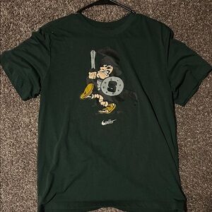 Nike Men's Dark Green Graphic Tee